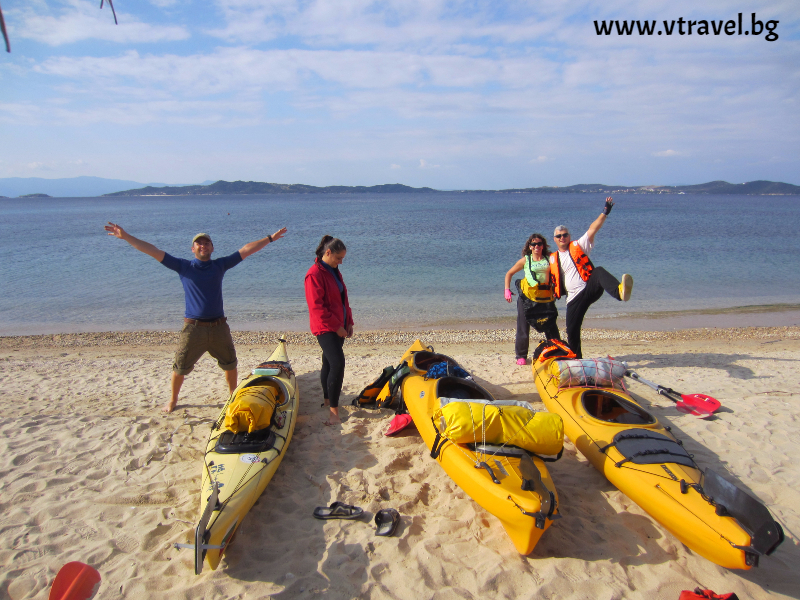 3 Days Kayaking Tour (Amouliani Island Greece)