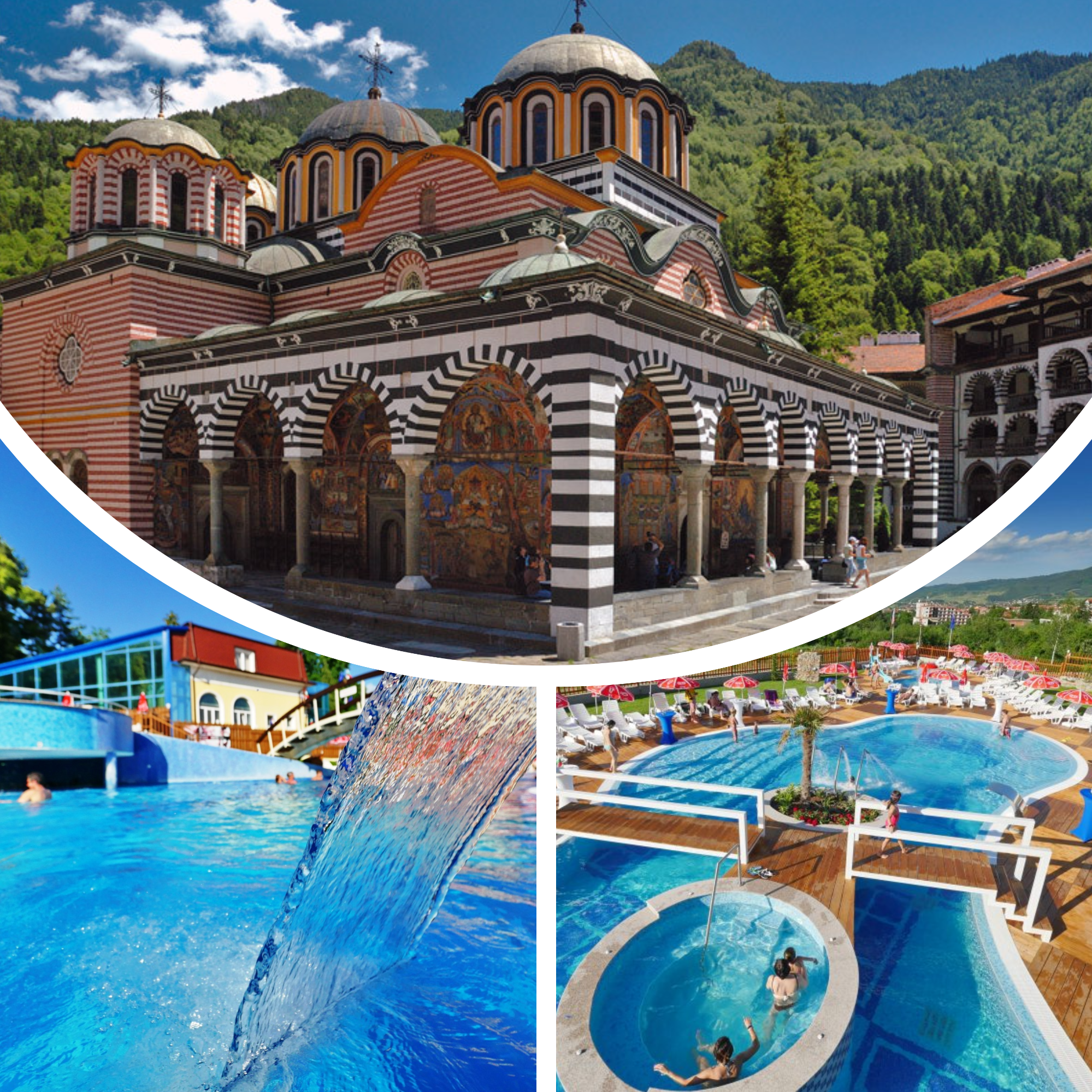 Rila Monastery and Thermal Bath Tour